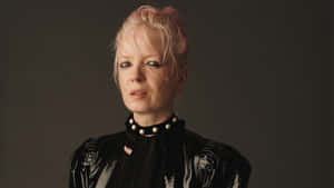 Shirley Manson Edgy Portrait Wallpaper