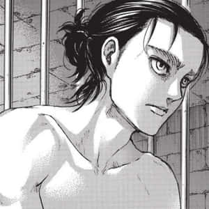 Shirtless Eren Yeager Pfp From Manga Wallpaper
