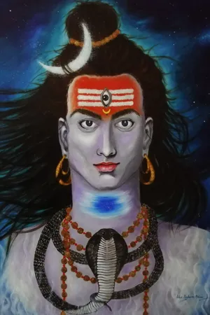 Shiv Shankar Drawing Hd Wallpaper