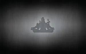 Shiv Shankar Metal Imprint Wallpaper