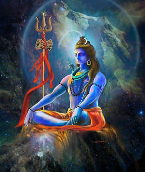 Shiv Shankar On Galaxy Hd Wallpaper
