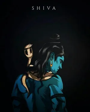 Shiva Iphone Snake On Back Wallpaper