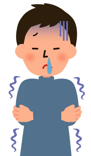 Shivering Boy With Cold [wallpaper] Wallpaper