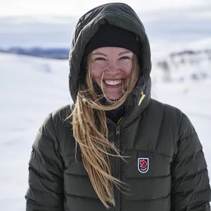 Shivering Woman With Hair Flying [wallpaper] Wallpaper