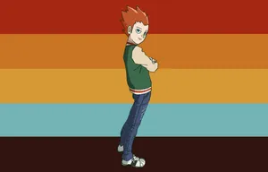 Sho Suzuki Riding A Wave Wallpaper