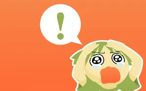 Shocked_ Anime_ Character_ Expression Wallpaper