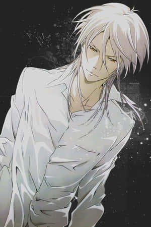 Shogo Makishima In A Thought-provoking Pose Wallpaper