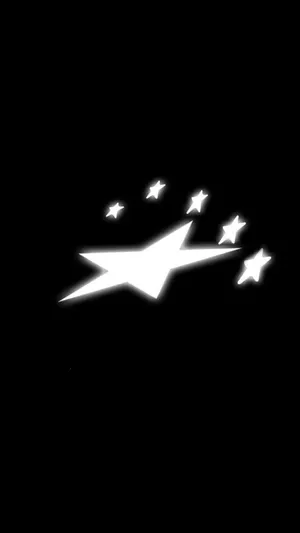Shooting Star Black Background Wallpaper