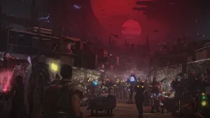 Shopping At The Black Market To Find The Best Deals Wallpaper