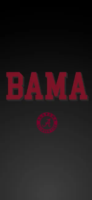 Shortened Alabama Football Logo Wallpaper