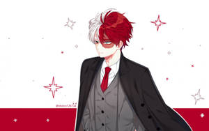 Shoto Todoroki Cute Outfit Wallpaper