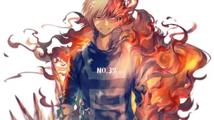 Shoto Todoroki, Mha Character Wallpaper