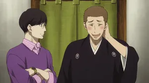 Shouwa Genroku Rakugo Shinjuu Anime Characters On Stage Wallpaper