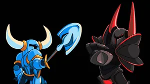 Shovel Knight And Black Knight Wallpaper