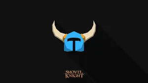 Shovel Knight Helmet Vector Art Wallpaper