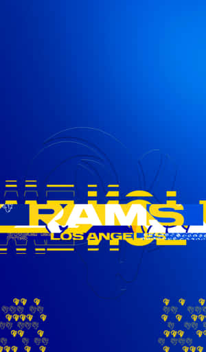 Show Off Rams Team Pride On Your Iphone Wallpaper