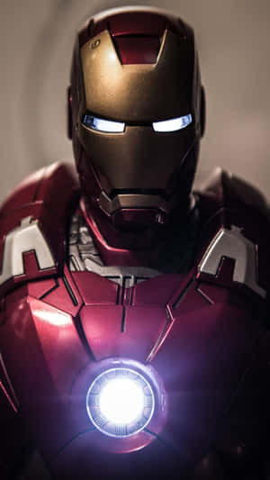 Show Off Your Love Of Iron Man With This Awesome Cool Iron Man Iphone Wallpaper Wallpaper