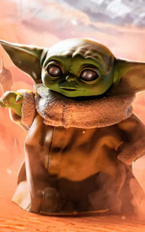 Show Off Your Star Wars Fandom With This Custom Baby Yoda Phone Case. Wallpaper