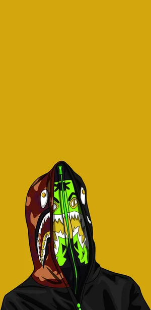 Show Off Your Swag With This Bape Iphone Wallpaper Wallpaper