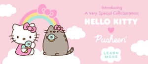 Show Some Love For Pusheen — The Adorable, Kawaii Cat! Wallpaper