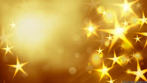 Show Your Achievements With Some Golden Stars Wallpaper