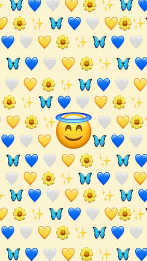 Show Your Emotions With This Cute Emoji Wallpaper