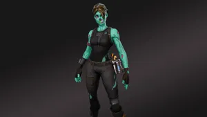 Show Your Love For The Popular Video Game ‘fortnite’ With A Cool Ghoul Trooper Wallpaper On Your Phone Wallpaper