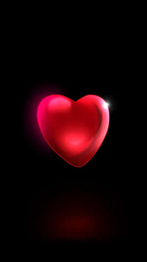 Show Your Love With A Beautiful Red Heart! Wallpaper