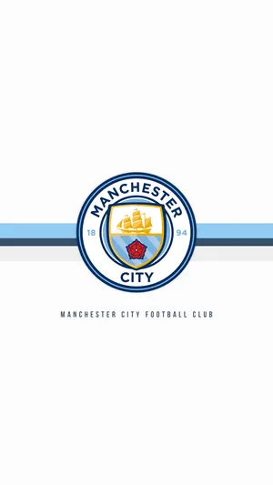 Show Your Loyalty For Manchester City With This Fantastic Iphone Wallpaper