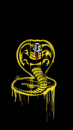 Show Your Support For Cobra Kai Wallpaper