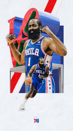 Show Your Support For The 76ers Wallpaper