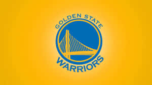 Show Your Support For The Golden State Warriors With Their Official Logo. Wallpaper