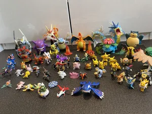 Showcase Of Colorful Pokemon Figures Wallpaper