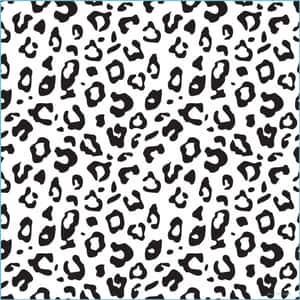 Showing Your Wild Side With This Edgy White Leopard Print Wallpaper