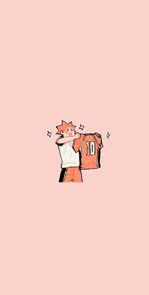 Shoyo Hinata 10 Jersey Uniform Wallpaper