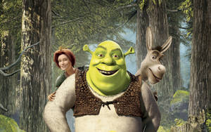 Shrek 4k Promo Poster Wallpaper