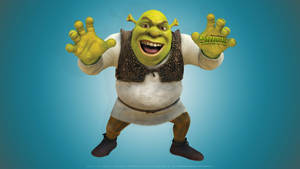 Shrek Forever After Shrek's Portrait Wallpaper