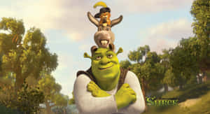 Shrek Going On An Adventure Wallpaper