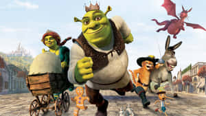 Shrekand Friends Adventure Wallpaper