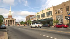 Shreveport Downtown Street View Wallpaper