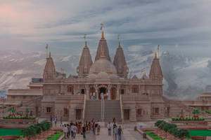 Shri Swaminarayan Temple Mumbai Wallpaper