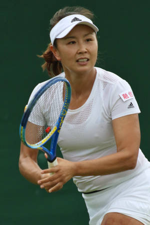 Shuai Peng White Adidas Outfit Wallpaper