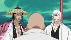 Shunsui Kyoraku - Bleach Anime Character Wallpaper