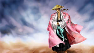 Shunsui Kyoraku Leading The Gotei 13 Wallpaper