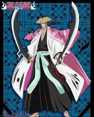 Shunsui Kyoraku, The 8th Division Captain Of The Gotei 13 Wallpaper