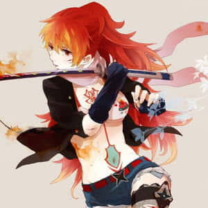 Shura Kirigakure Anime Swordswoman Wallpaper