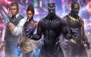 Shuri Black Panther Fan Art Wallpaper