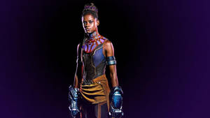 Shuri Purple Photoshoot Wallpaper