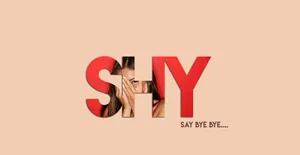 Shy Person Peeking Through Letters Wallpaper