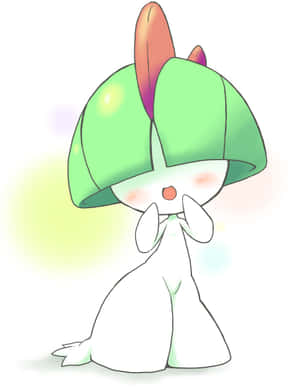 Shy Ralts Wallpaper